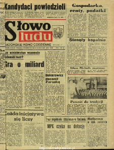 Słowo Ludu : dziennik Polskiej Zjednoczonej Partii Robotniczej, 1990 R.XLI, nr 228 (radomskie pismo codzienne)