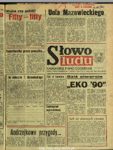 Słowo Ludu : dziennik Polskiej Zjednoczonej Partii Robotniczej, 1990 R.XLI, nr 281 (radomskie pismo codzienne)