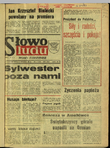 Słowo Ludu : dziennik Polskiej Zjednoczonej Partii Robotniczej, 1991 R.XLII, nr 1