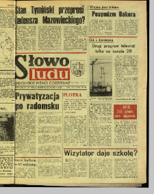 Słowo Ludu : dziennik Polskiej Zjednoczonej Partii Robotniczej, 1991 R.XLII, nr 6 (radomskie pismo codzienne)