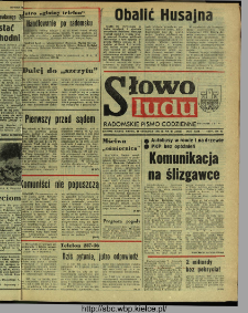 Słowo Ludu : dziennik Polskiej Zjednoczonej Partii Robotniczej, 1991 R.XLII, nr 25 (radomskie)