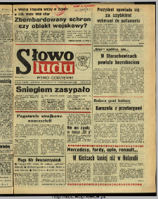 Słowo Ludu : dziennik Polskiej Zjednoczonej Partii Robotniczej, 1991 R.XLII, nr 38