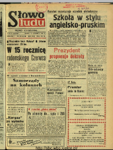 Słowo Ludu : dziennik Polskiej Zjednoczonej Partii Robotniczej, 1991 R.XLII, nr 134