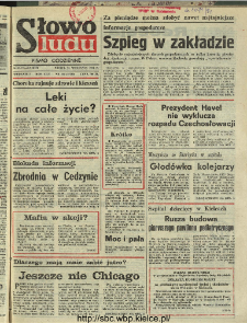 Słowo Ludu : dziennik Polskiej Zjednoczonej Partii Robotniczej, 1991 R.XLII, nr 223