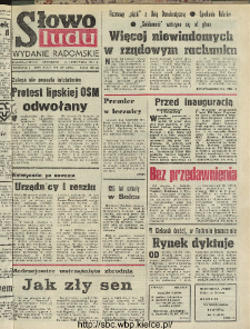 Słowo Ludu : dziennik Polskiej Zjednoczonej Partii Robotniczej, 1991 R.XLII, nr 269 (radomskie pismo codzienne)