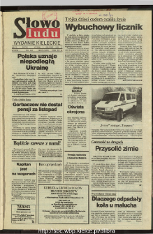 Słowo Ludu : dziennik Polskiej Zjednoczonej Partii Robotniczej, 1991 R.XLII, nr 279