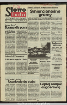 Słowo Ludu : dziennik Polskiej Zjednoczonej Partii Robotniczej, 1991 R.XLII, nr 280