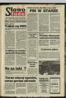Słowo Ludu : dziennik Polskiej Zjednoczonej Partii Robotniczej, 1991 R.XLII, nr 284