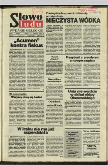 Słowo Ludu : dziennik Polskiej Zjednoczonej Partii Robotniczej, 1991 R.XLII, nr 286