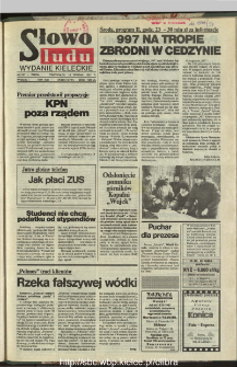 Słowo Ludu : dziennik Polskiej Zjednoczonej Partii Robotniczej, 1991 R.XLII, nr 290