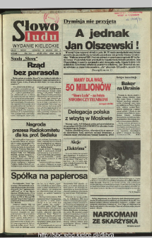 Słowo Ludu : dziennik Polskiej Zjednoczonej Partii Robotniczej, 1991 R.XLII, nr 293