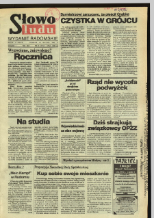 Słowo Ludu,1992 R.XLIII, nr 13 (wydanie radomskie)