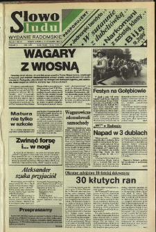 Słowo Ludu,1992 R.XLIII, nr 69 (wydanie radomskie)