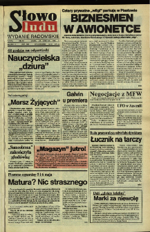 Słowo Ludu,1992 R.XLIII, nr 100 (wydanie radomskie)