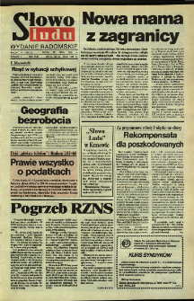 Słowo Ludu,1992 R.XLIII, nr 117 (wydanie radomskie)