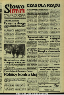 Słowo Ludu,1992 R.XLIII, nr 189 (wydanie radomskie)