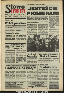 Słowo Ludu,1993 R.XLIV, nr 31 (wydanie radomskie)