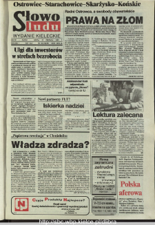 Słowo Ludu,1993 R.XLIV, nr 142 (Ostrowiec-Starachowiece-Skarżysko-Końskie)