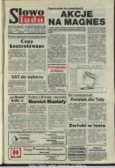 Słowo Ludu,1993 R.XLIV, nr 143 (wydanie radomskie)