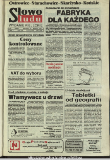 Słowo Ludu,1993 R.XLIV, nr 143 (Ostrowiec-Starachowiece-Skarżysko-Końskie)