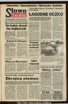 Słowo Ludu,1993 R.XLIV, nr 159 (Ostrowiec-Starachowiece-Skarżysko-Końskie)