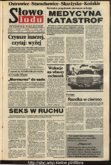 Słowo Ludu,1993 R.XLIV, nr 160 (Ostrowiec-Starachowiece-Skarżysko-Końskie)