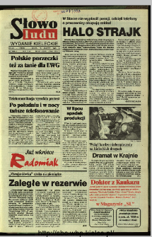 Słowo Ludu,1993 R.XLIV, nr 190
