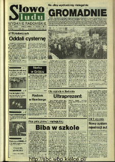 Słowo Ludu,1993 R.XLIV, nr 205 (wydanie radomskie)