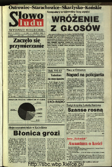 Słowo Ludu,1993 R.XLIV, nr 219 (Ostrowiec-Starachowiece-Skarżysko-Końskie)