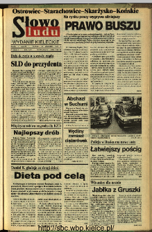 Słowo Ludu,1993 R.XLIV, nr 225 (Ostrowiec-Starachowiece-Skarżysko-Końskie)