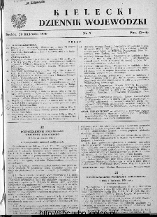 Kielecki Dziennik Wojewódzki 1950, nr 5