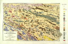 Mapa geologiczna środkowej części Gór Świętokrzyskich = Carte geologique de la partie centrale des Montagnes de Święty Krzyż