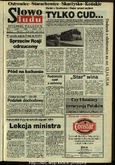 Słowo Ludu,1993 R.XLIV, nr 284 (Ostrowiec-Starachowiece-Skarżysko-Końskie)