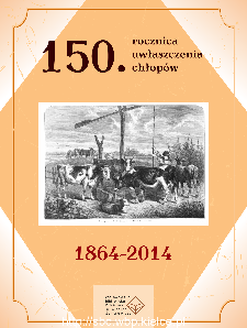 150. rocznica uwłaszczenia chłopów 1864-2014