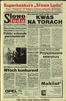 Słowo Ludu 1994, XLV, nr 44 (wydanie radomskie)