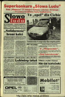 Słowo Ludu 1994, XLV, nr 46 (wydanie radomskie)