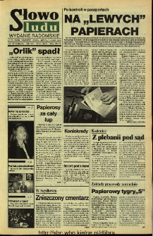 Słowo Ludu 1994, XLV, nr 104 (wydanie radomskie)