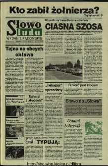 Słowo Ludu 1994, XLV, nr 163 (wydanie radomskie)