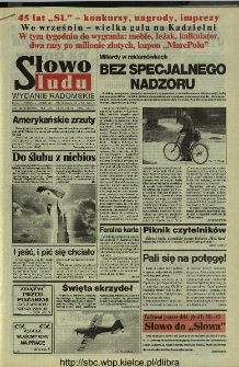 Słowo Ludu 1994, XLV, nr 170 (wydanie radomskie)