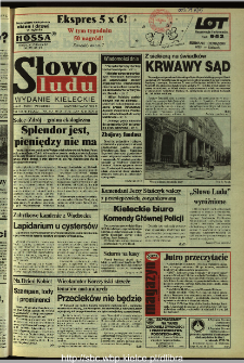 Słowo Ludu 1995, XLV, nr 58