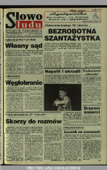 Słowo Ludu 1995, XLV, nr 135 (radomskie)