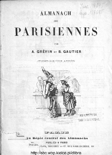 Almanach des Parisiennes