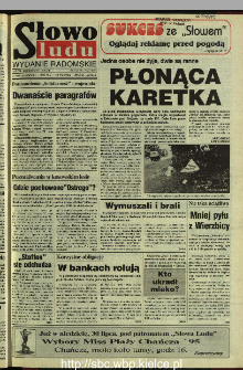 Słowo Ludu 1995, XLV, nr 171 (radomskie)