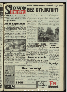 Słowo Ludu 1995, XLV, nr 204 (radomskie)