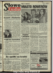 Słowo Ludu 1995, XLV, nr 205 (radomskie)