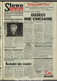 Słowo Ludu 1995, XLV, nr 217 (radomskie)