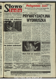 Słowo Ludu 1995, XLV, nr 222 (radomskie)
