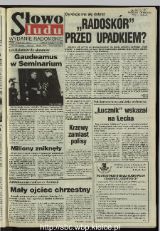 Słowo Ludu 1995, XLV, nr 230 (radomskie)