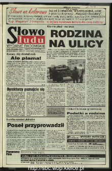 Słowo Ludu 1995, XLV, nr 252 (radomskie)