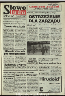 Słowo Ludu 1995, XLV, nr 259 (Nad Wisłą i Kamienną)